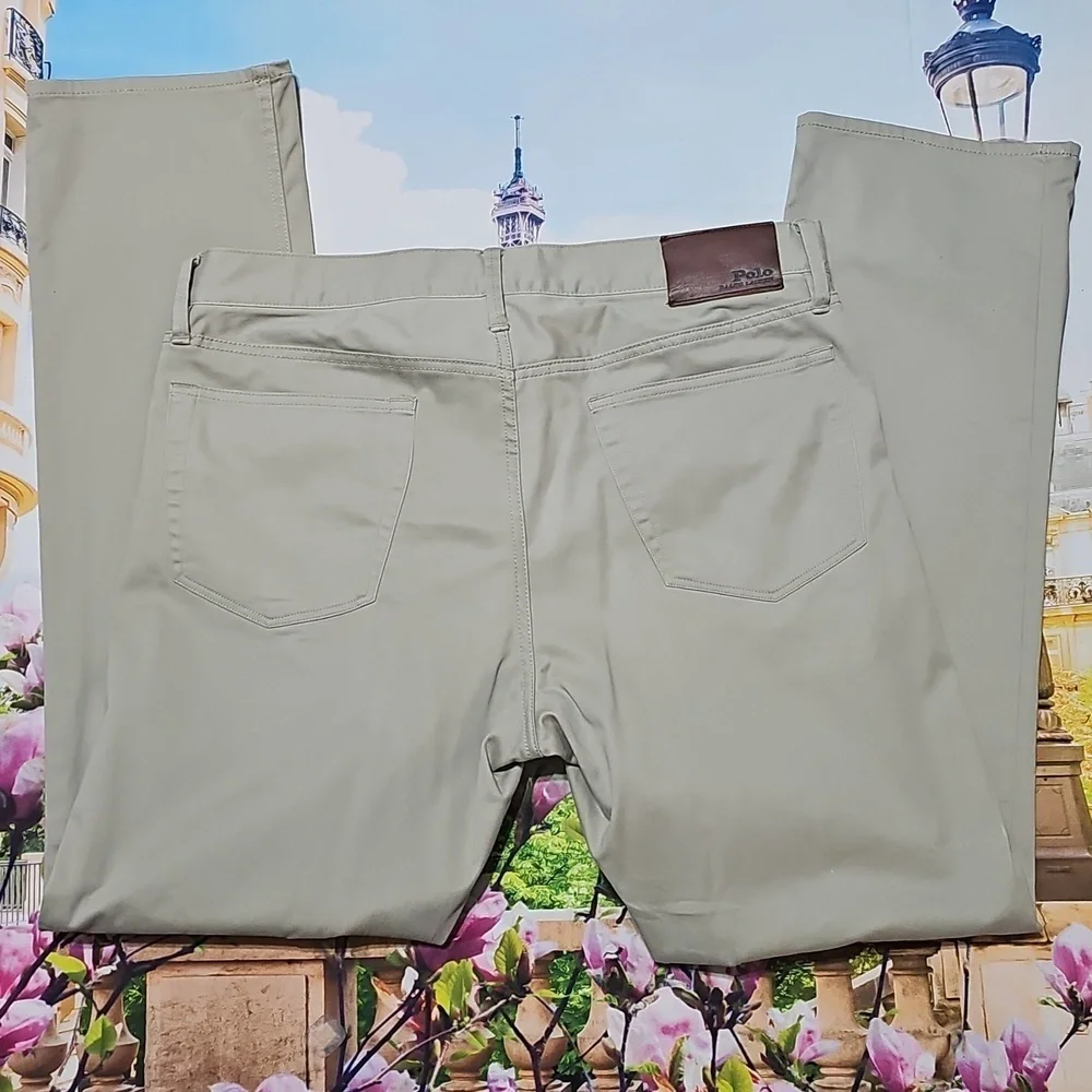 Polo by Ralph Lauren Men's Tan Jeans Size‎ 33x31 - Picture 6 of 6